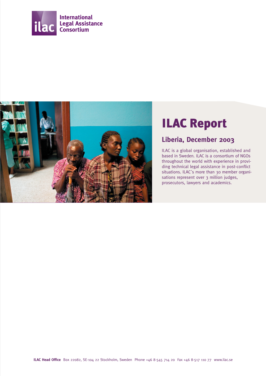 ILAC Report Liberia, December 2003