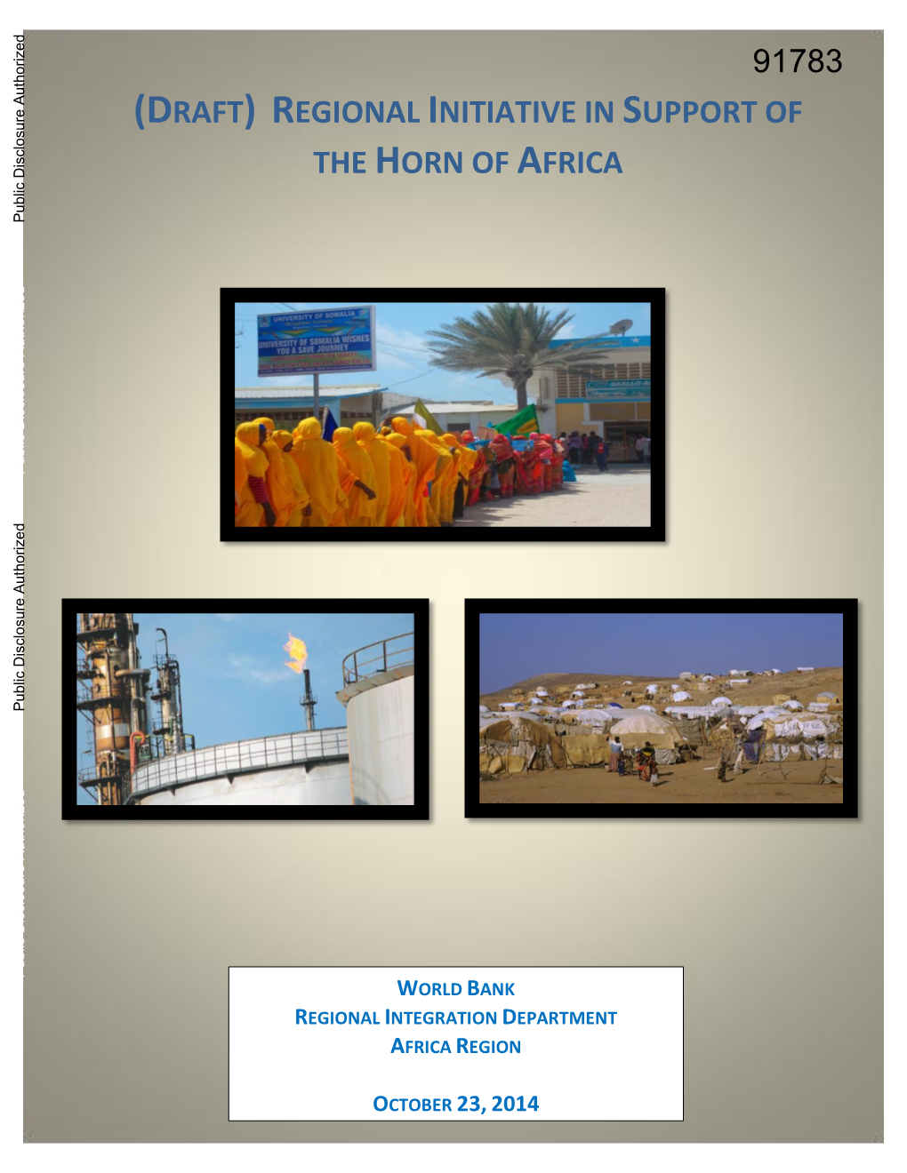 Regional Initiative in Support of the Horn of Africa