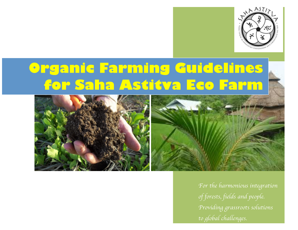 120626 Farming Guidelines for Saha Astitva