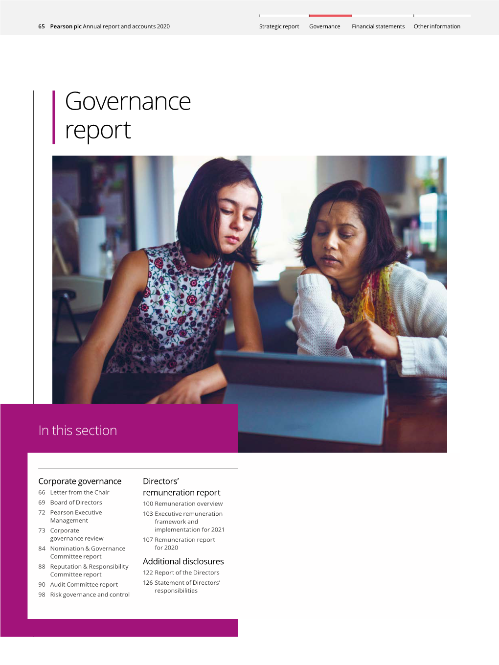 Governance Report