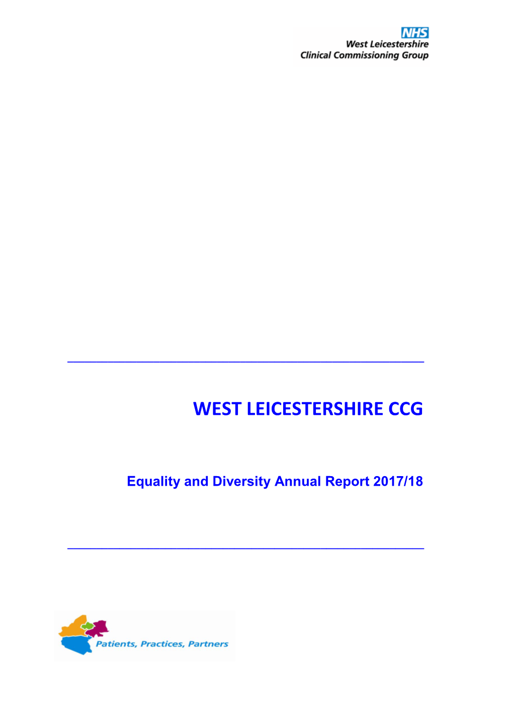 Equality and Diversity Annual Report 2017/18