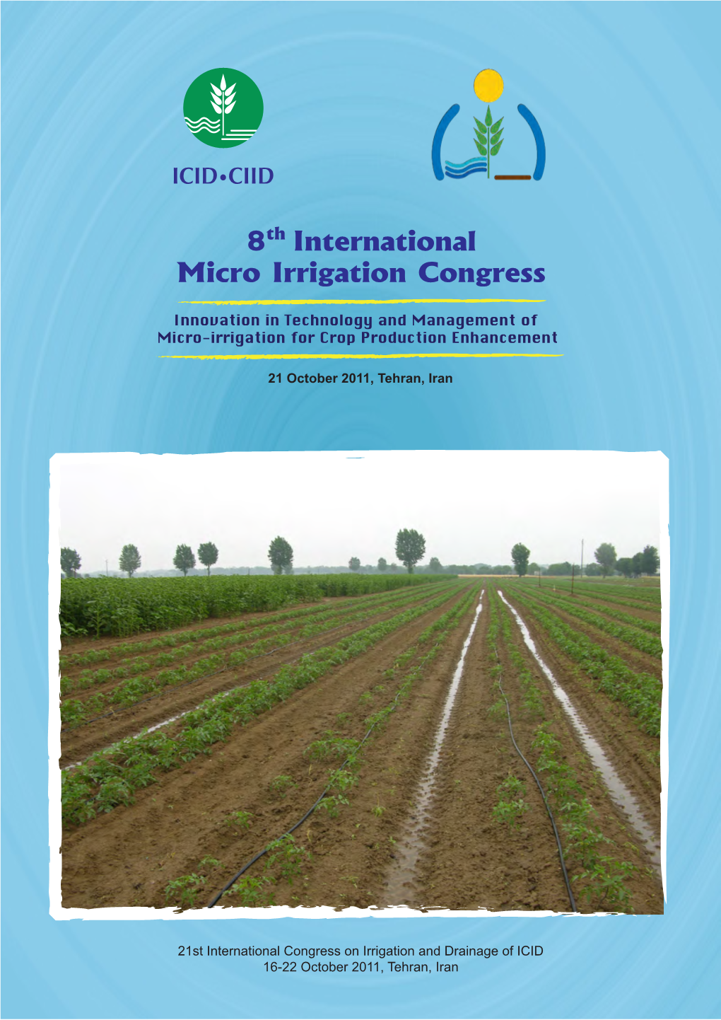 Proceedings of 8Th Micro-Irrigation Congress, Tehran