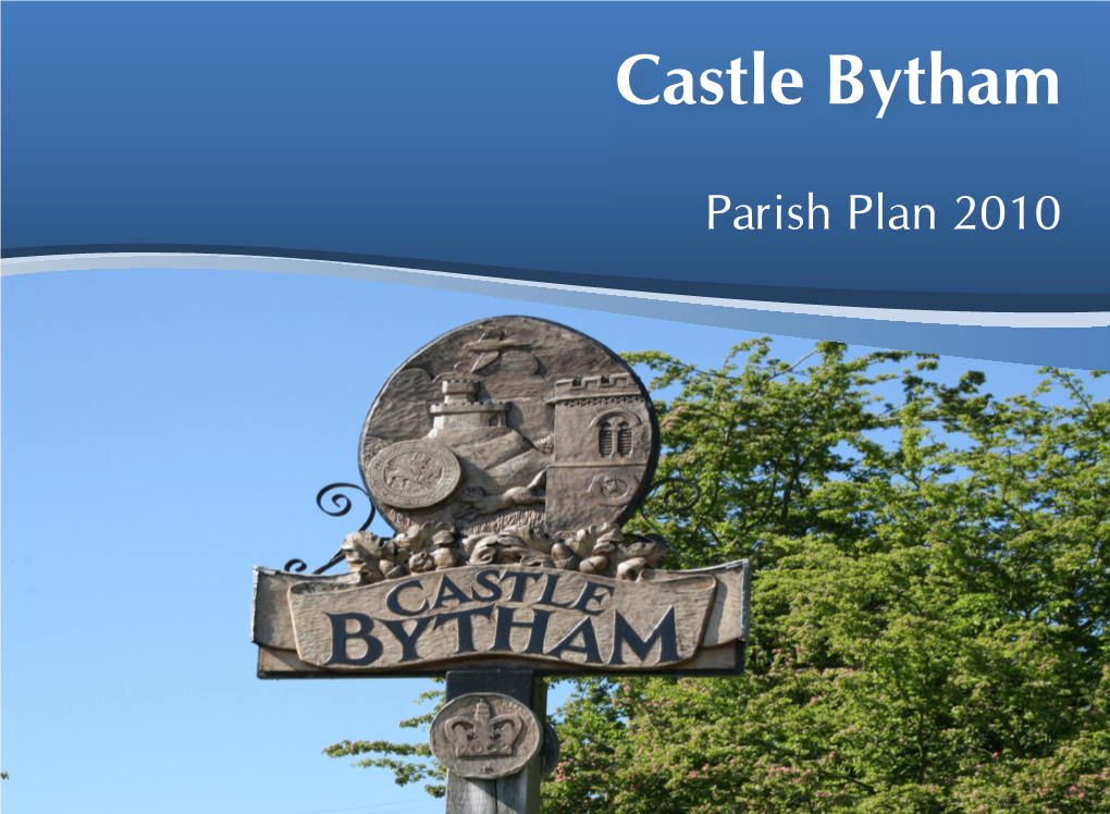 Castle Bytham Parish Plan Updated Dec 2010