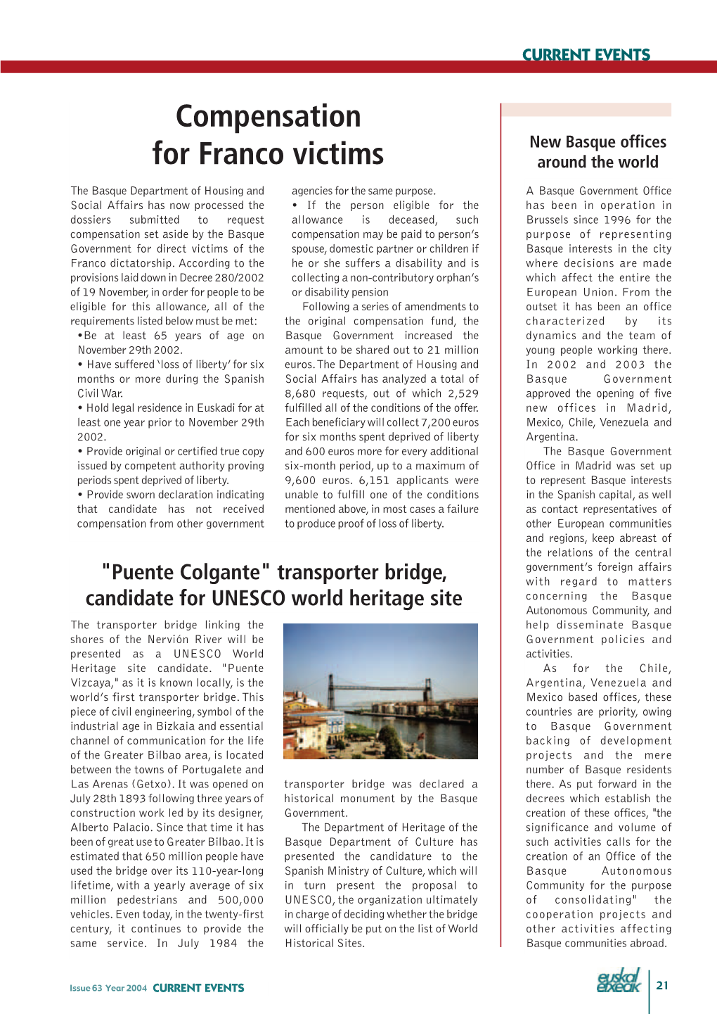 Compensation for Franco Victims