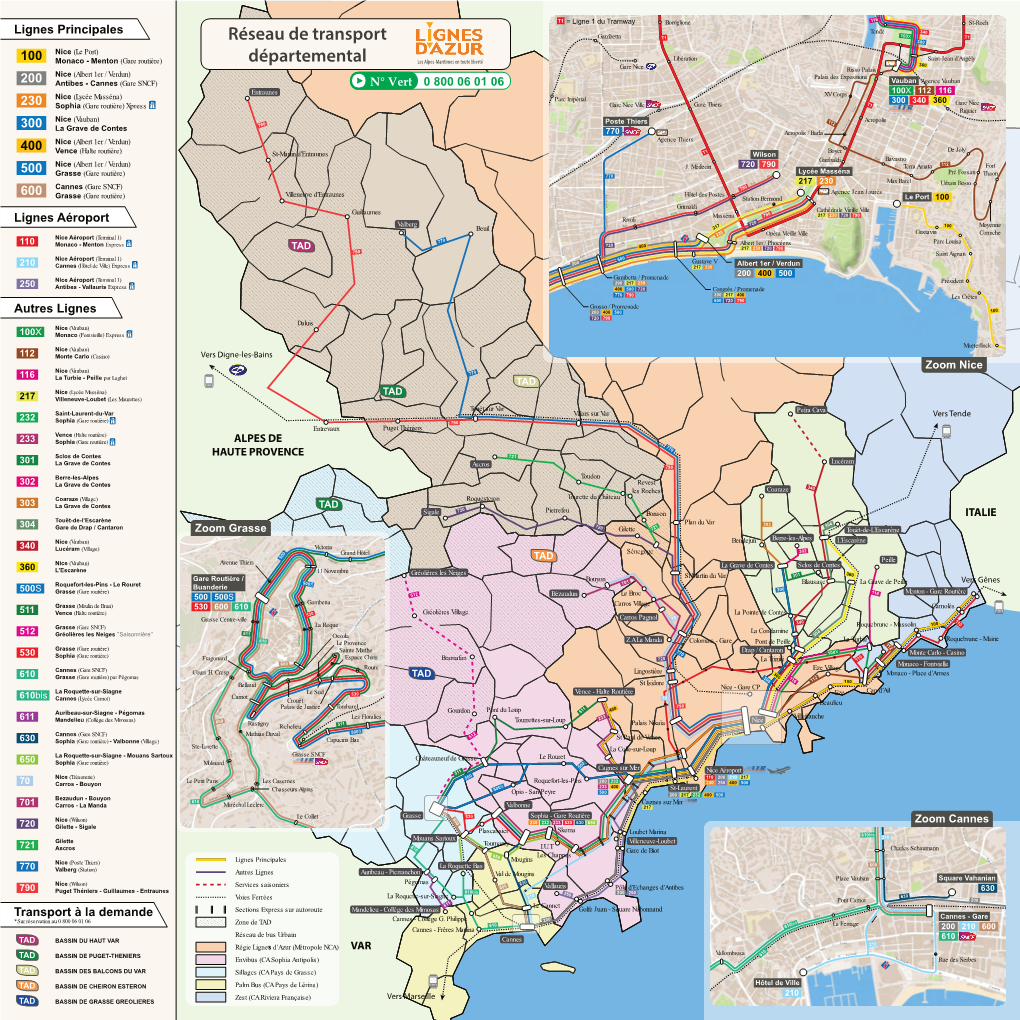 Plan Du Réseau De Transport Départemental