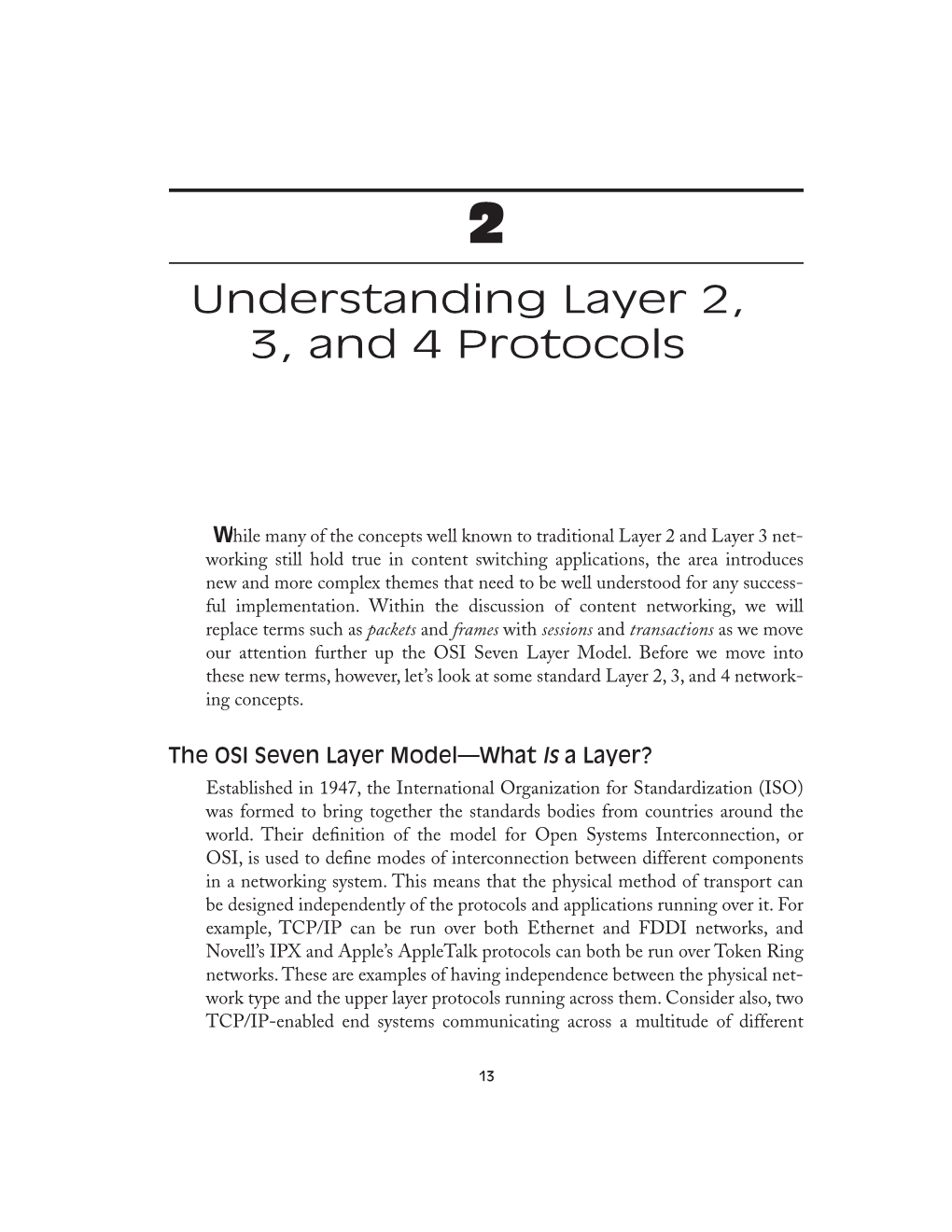 Understanding Layer 2, 3, and 4 Protocols