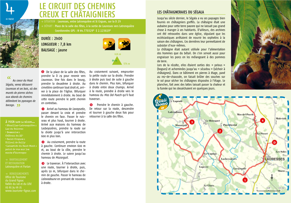 Le Circuit Des Chemins Creux Et Châtaigniers