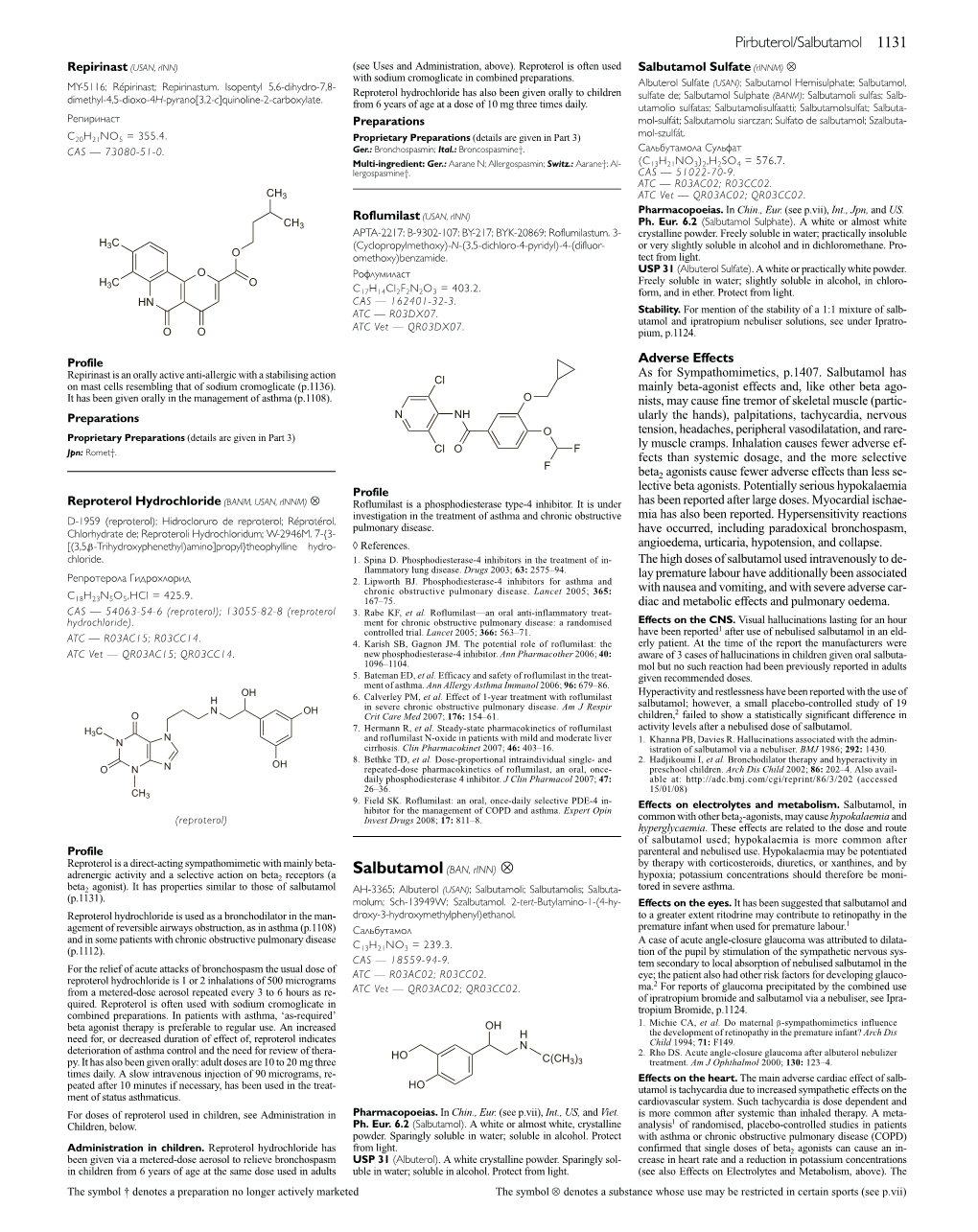 Pirbuterol/Salbutamol 1131