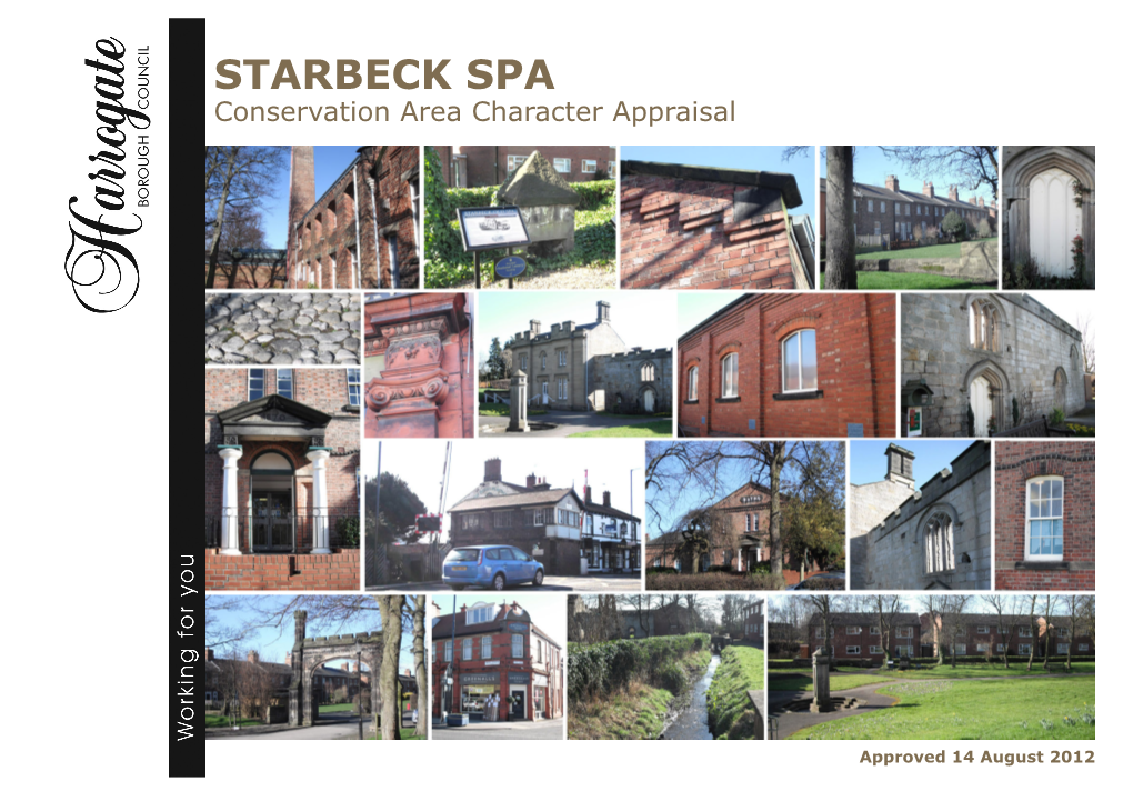 STARBECK SPA Conservation Area Character Appraisal