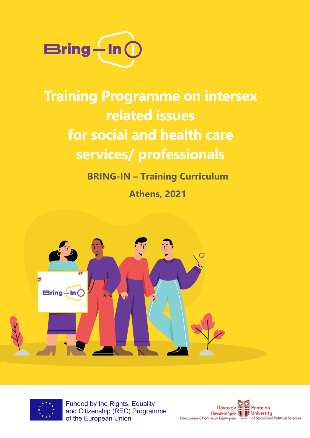 Training Programme on Intersex Related Issues for Social and Health Care Services/ Professionals