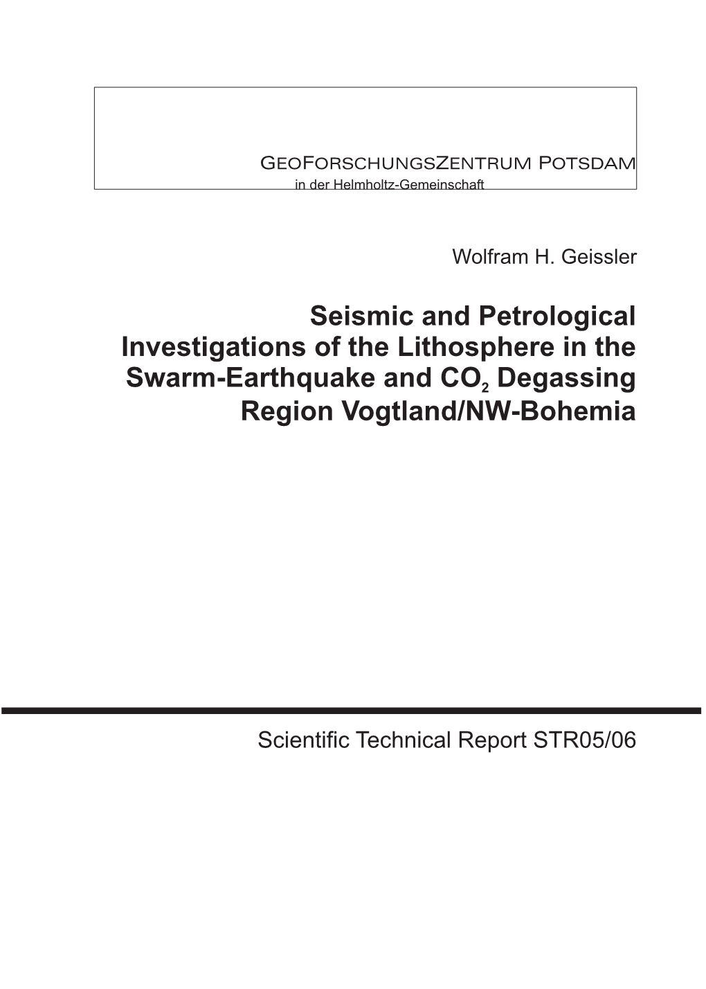 Seismic and Petrological Investigations of the Lithosphere in The