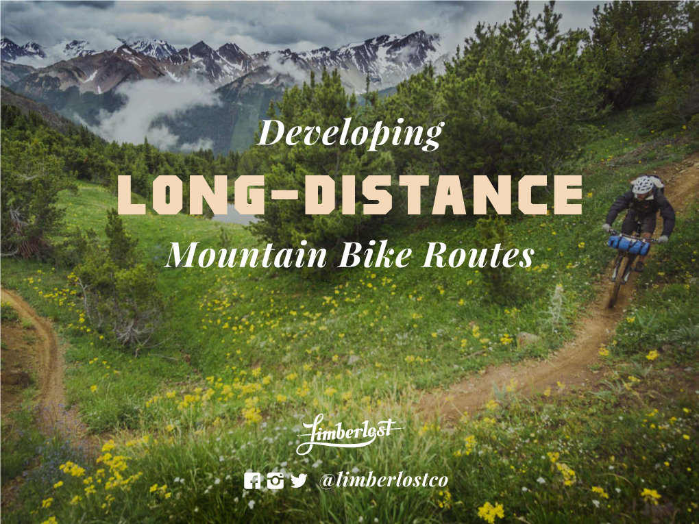 Developing Long Distance Trails