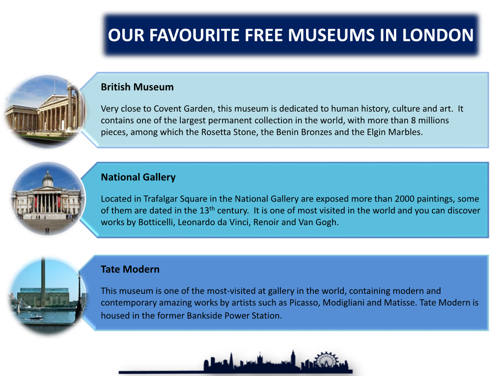 Our Favourite Free Museums in London