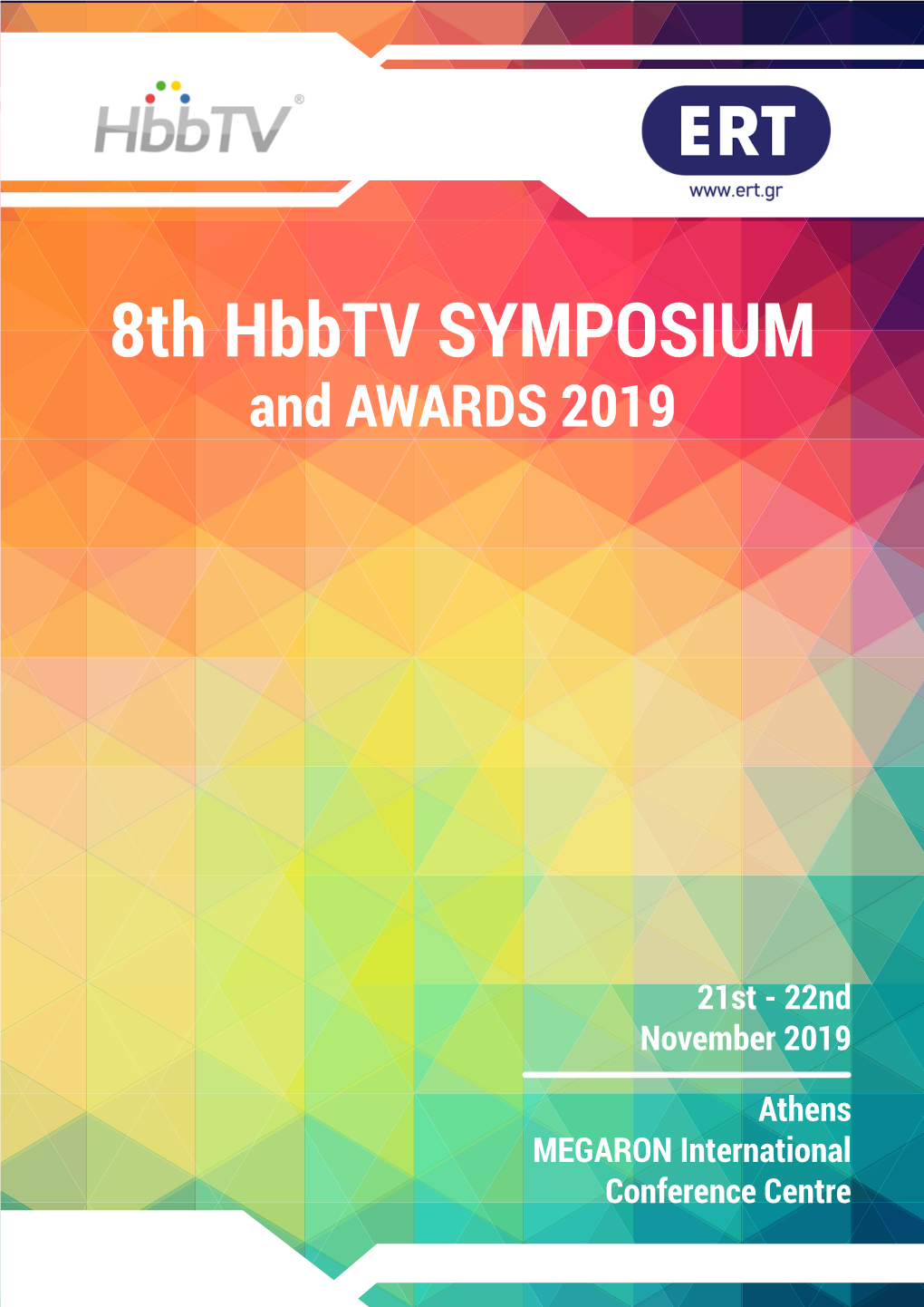 8Th Hbbtv SYMPOSIUM and AWARDS 2019