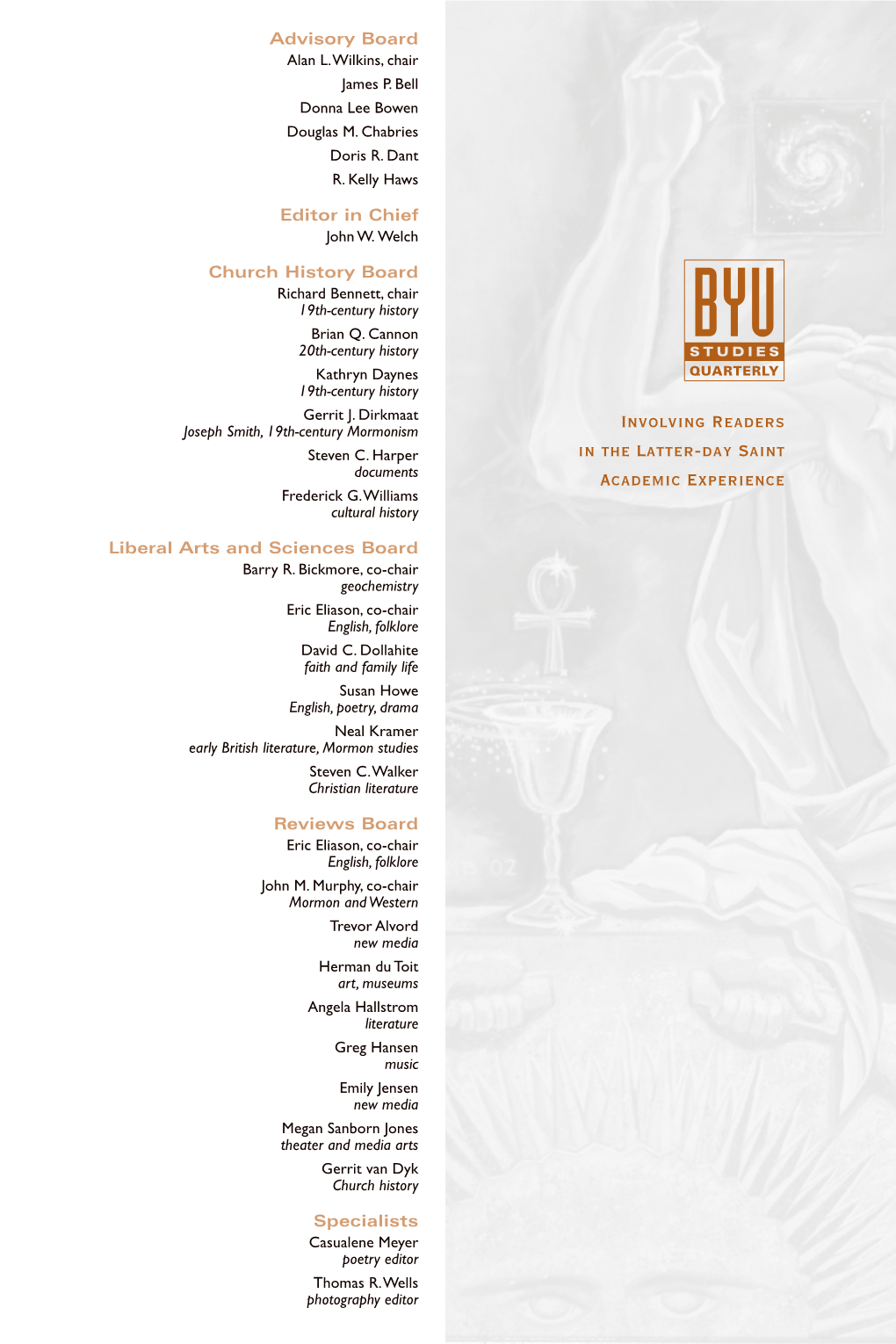 BYU Studies Quarterly Volume 53 Issue 3 (2014)