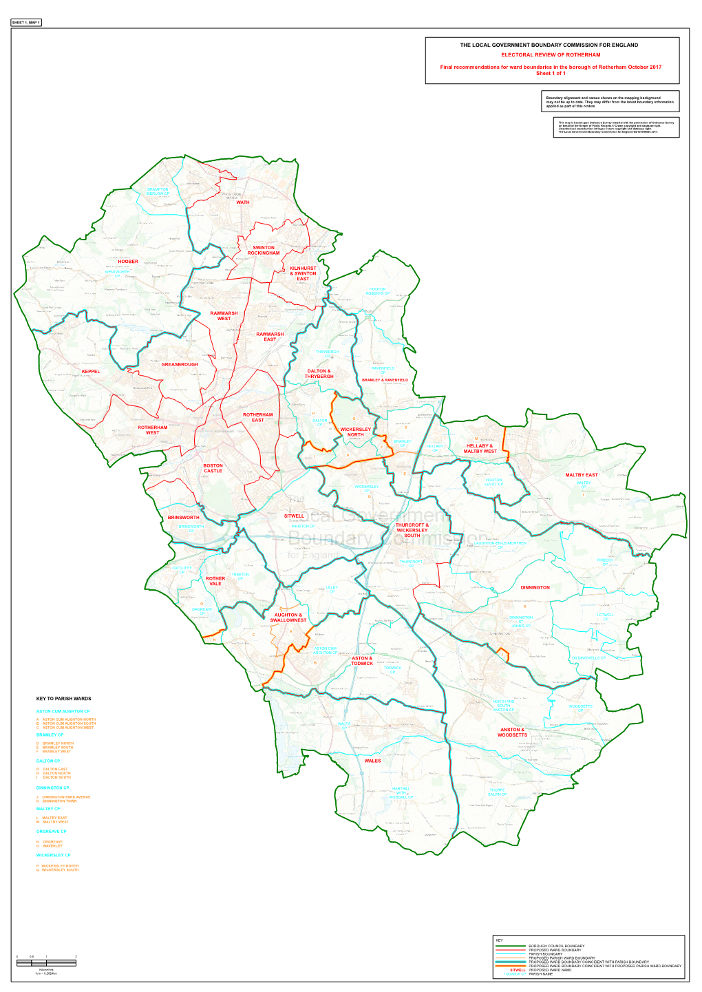 The Local Government Boundary Commission for England Electoral Review of Rotherham