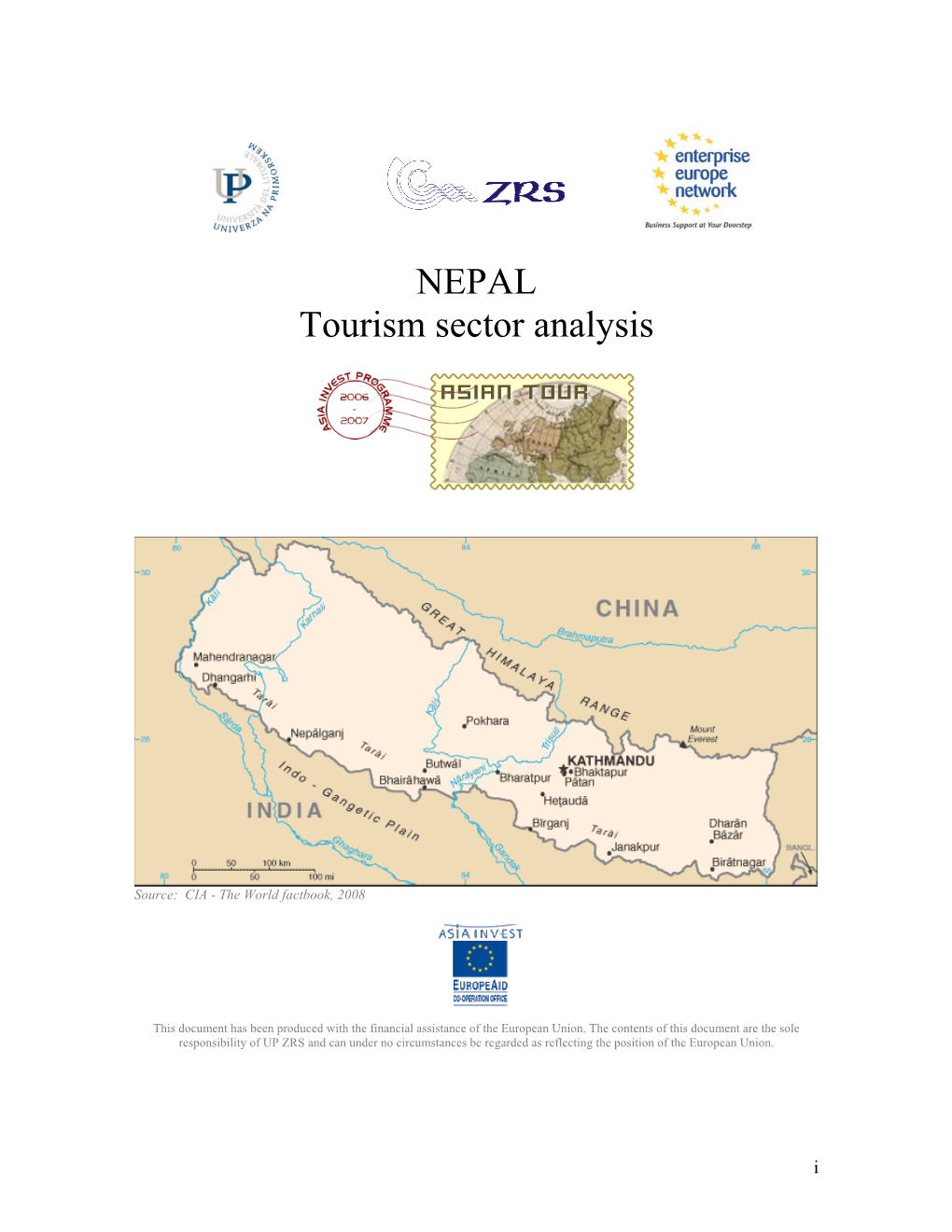 NEPAL Tourism Sector Analysis