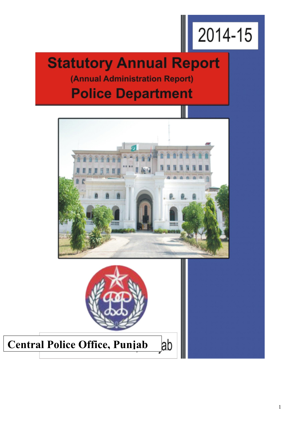 Central Police Office, Punjab
