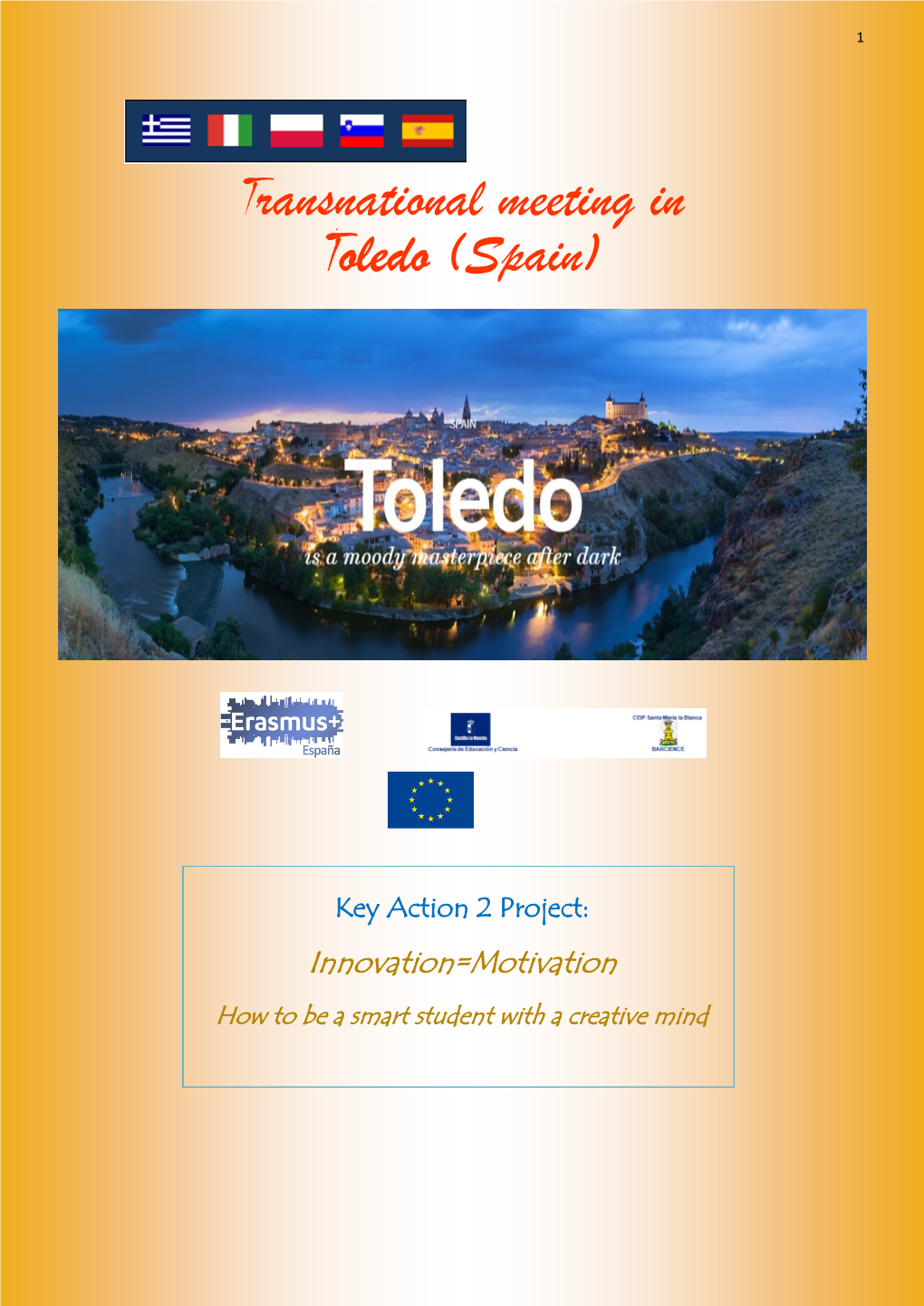 Transnational Meeting in Toledo (Spain)