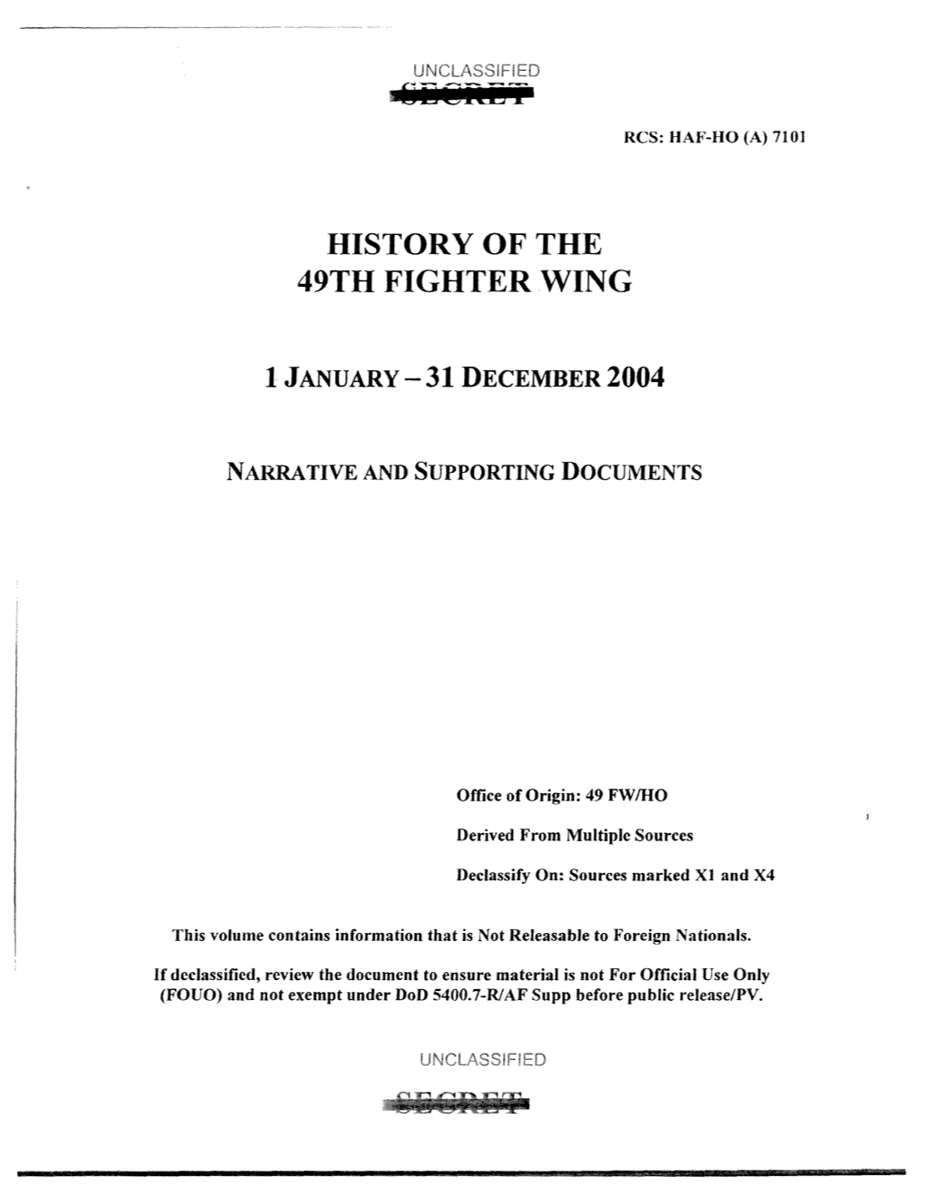 History of the 49Th Fighter Wing