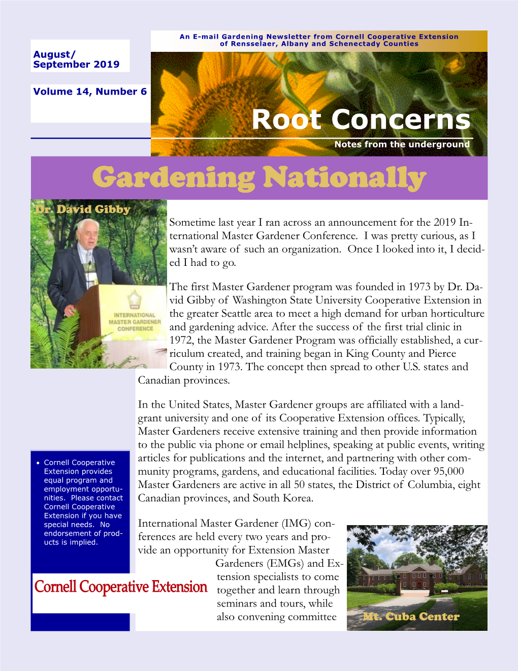 Gardening Nationally Dr