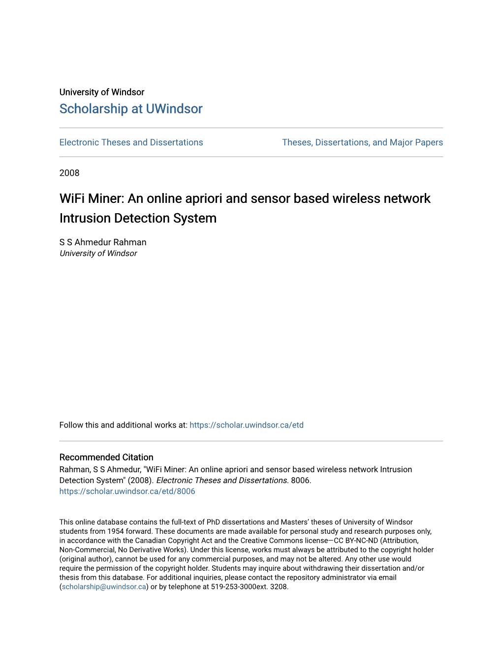 Wifi Miner: an Online Apriori and Sensor Based Wireless Network Intrusion Detection System