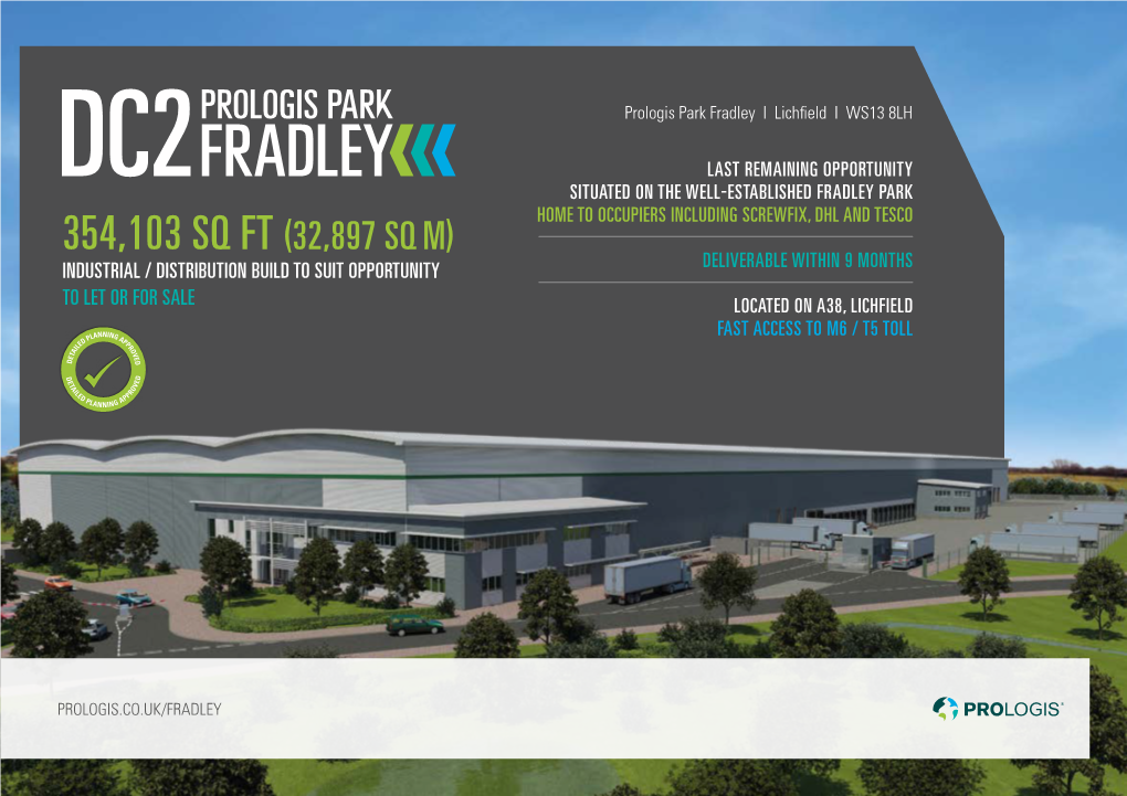 Prologis Park Fradley DC2 Brochure