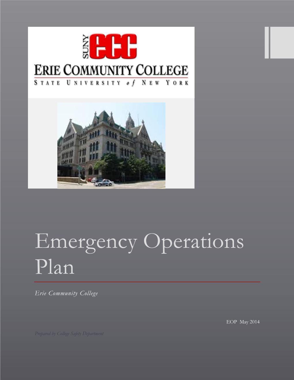 Emergency Operations Plan