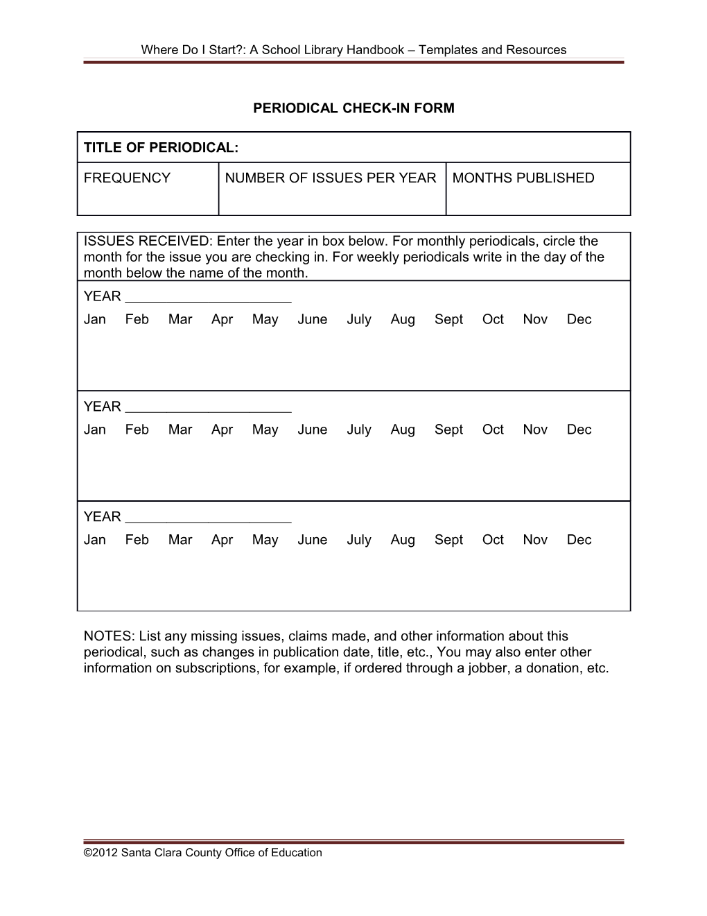 Where Do I Start?: a School Library Handbook Templates and Resources