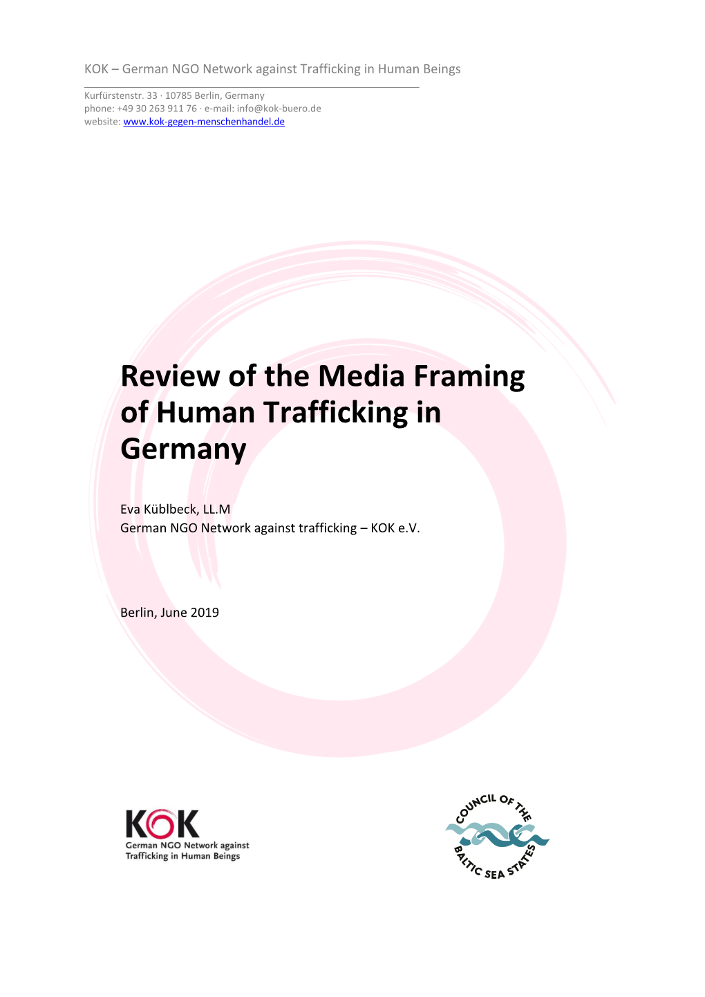 Review of the Media Framing of Human Trafficking in Germany