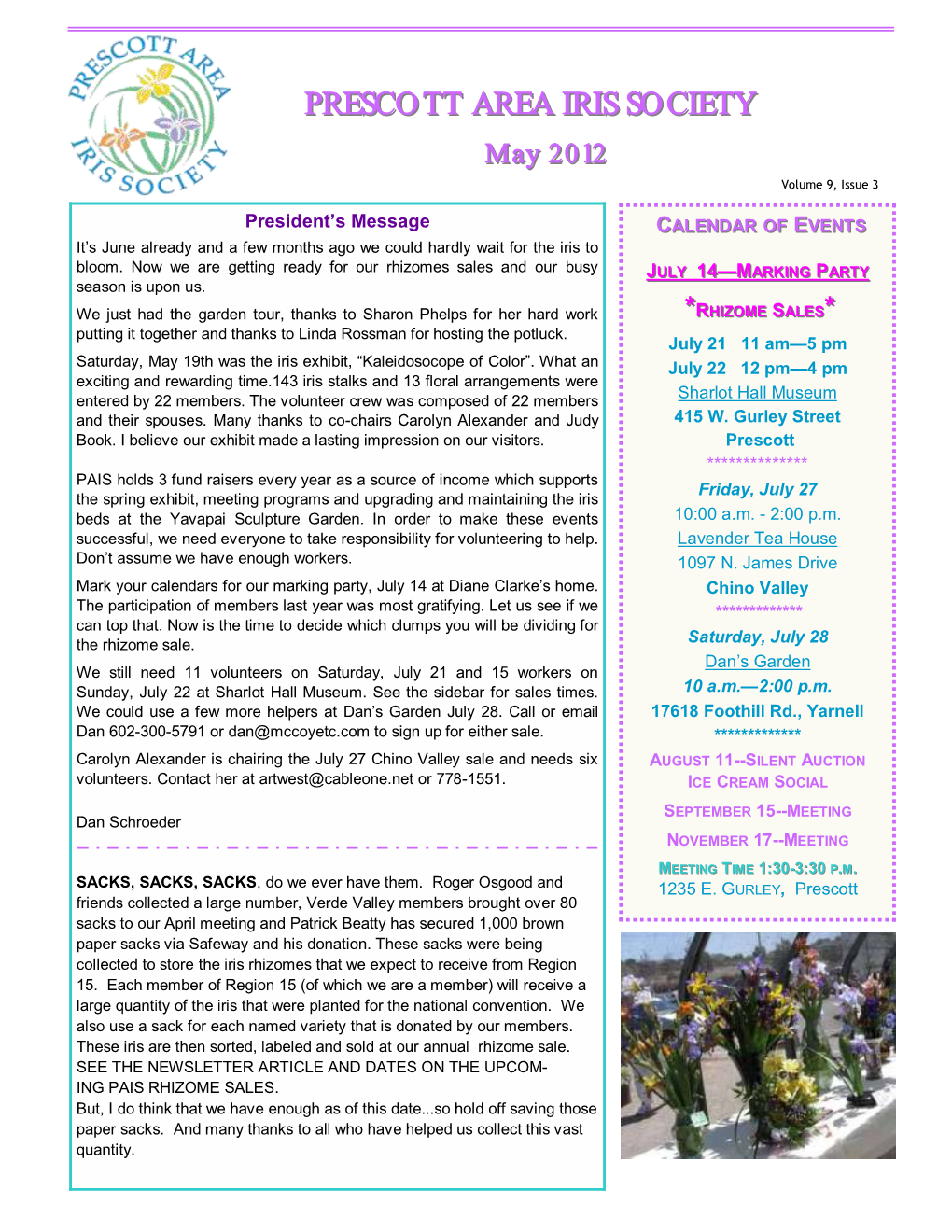 2012 June Newsletter