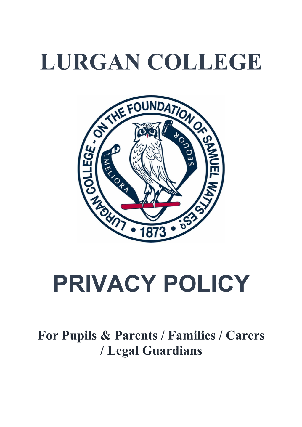 Lurgan College Privacy Policy