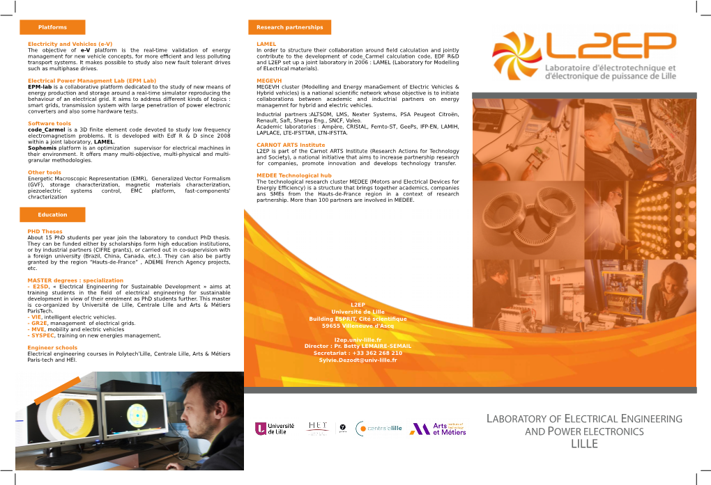 Laboratoryof Electricalengineering and Power Electronics
