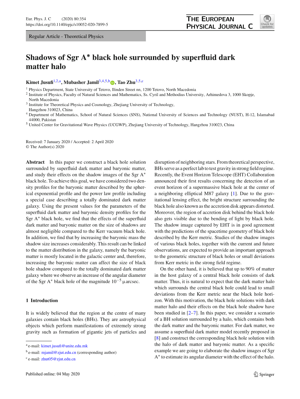 Shadows of Sgr a Black Hole Surrounded by Superfluid Dark Matter Halo