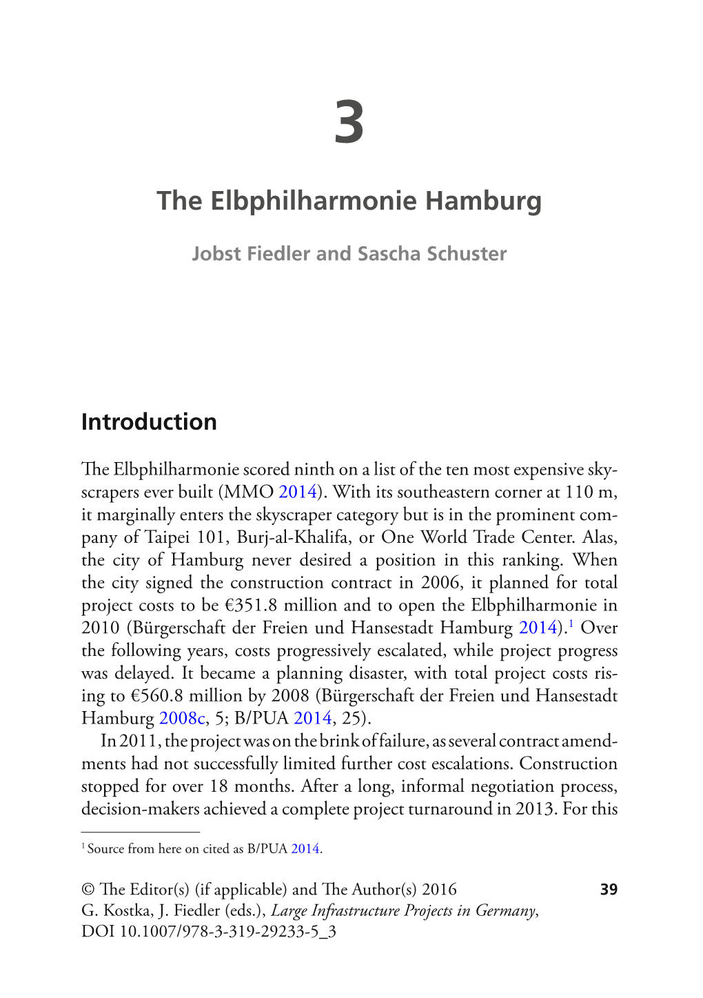 The Elbphilharmonie Hamburg