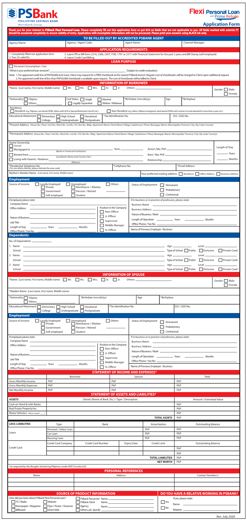 Download Application Form