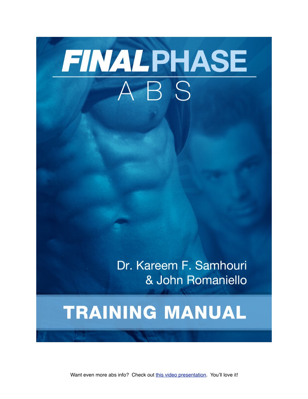 Final Phase Abs Manual