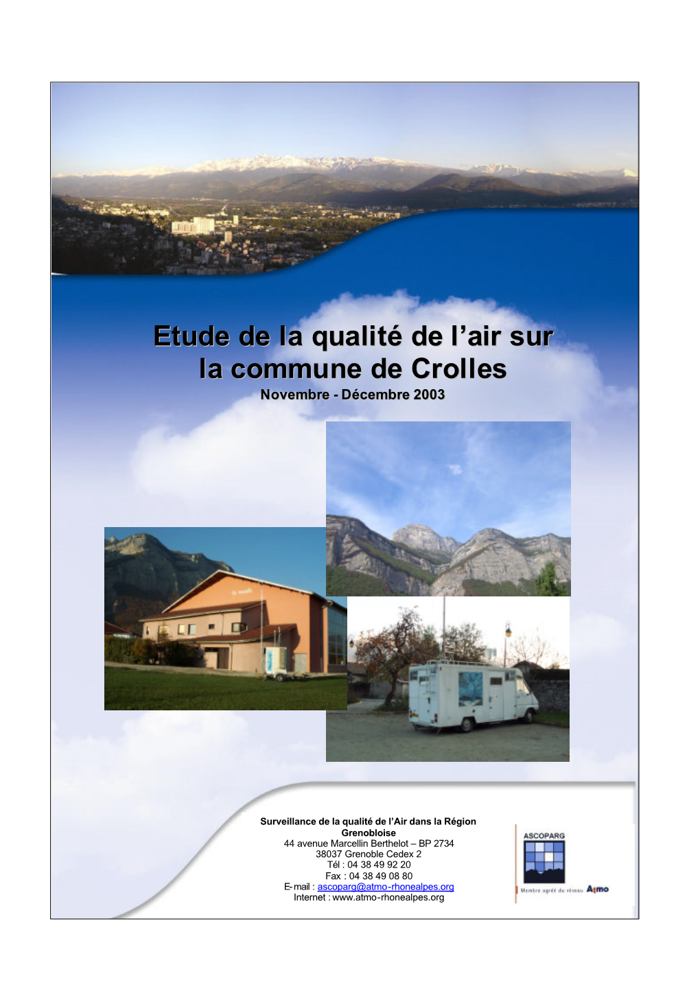 Qualité De L'air Sur La Commune De Crolles