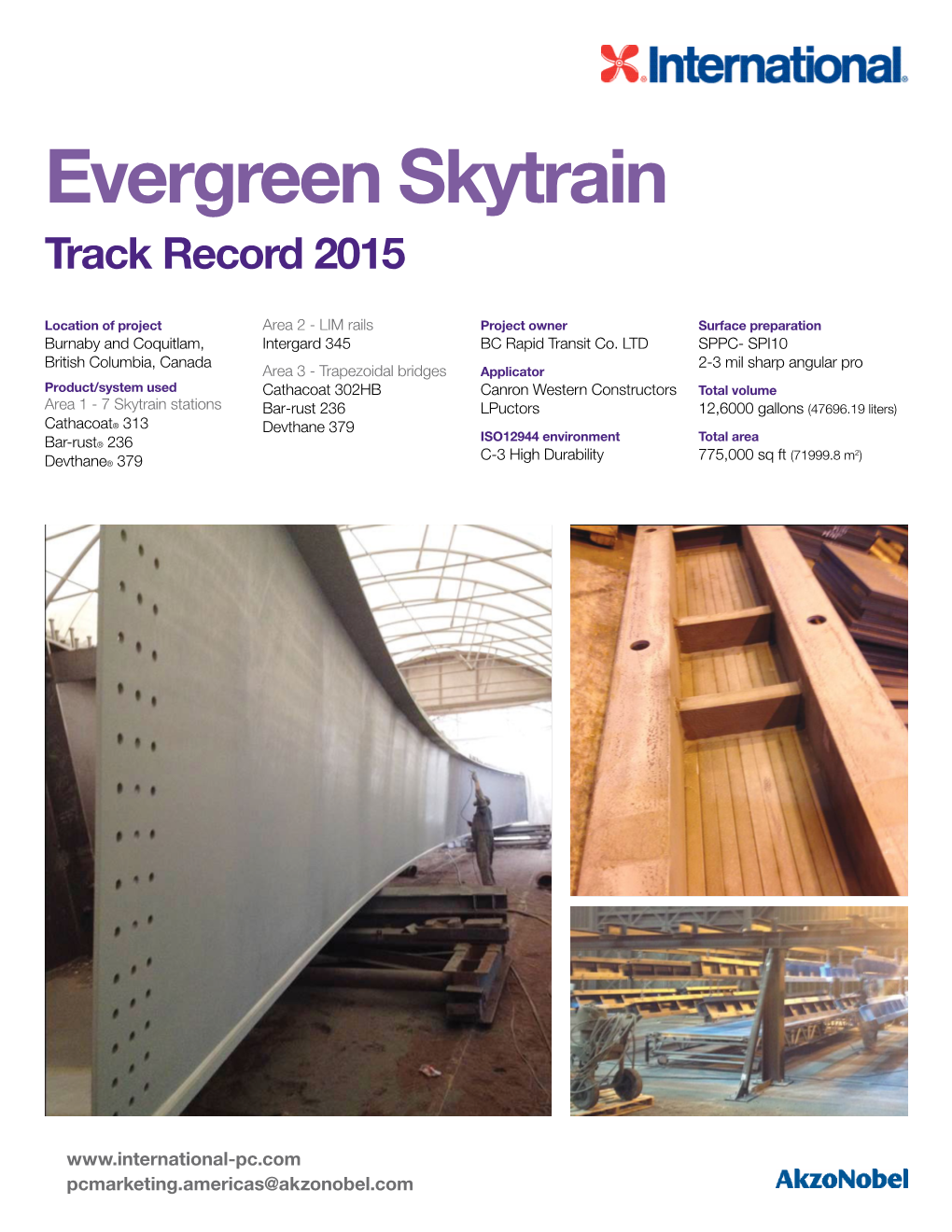 Evergreen Skytrain Track Record 2015