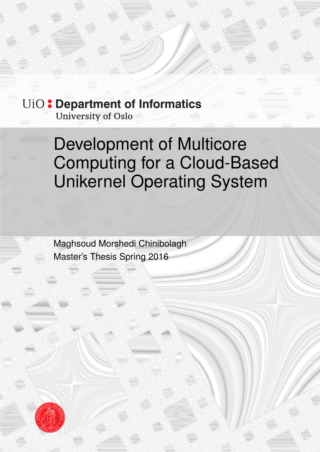 Development of Multicore Computing for a Cloud-Based Unikernel Operating System