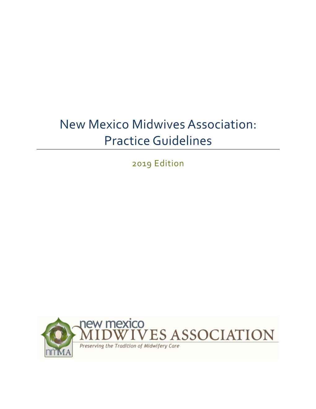 New Mexico Midwives Association: Practice Guidelines