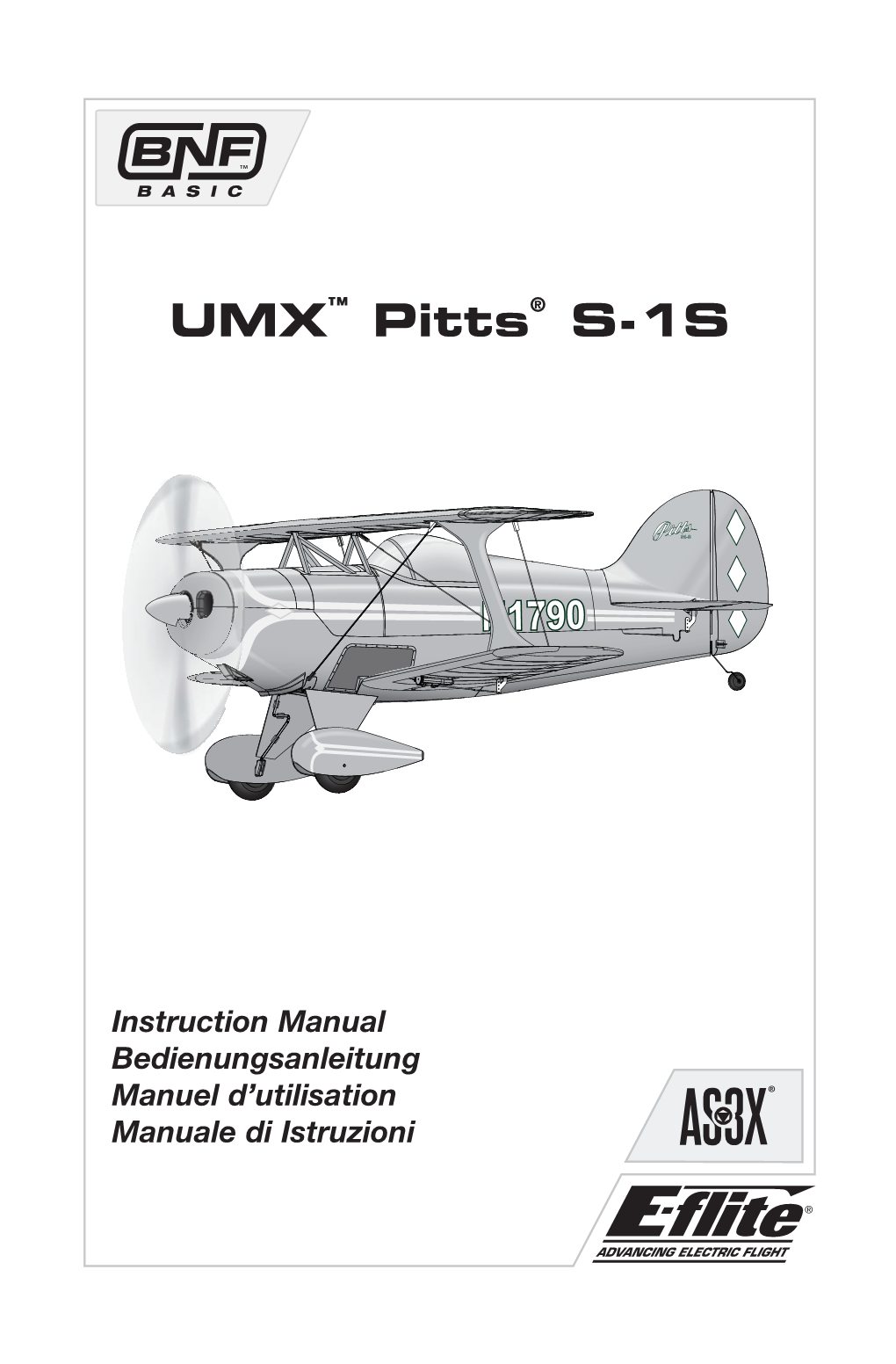 38313 EFL UMX S-1S Pitts Manual.Indb