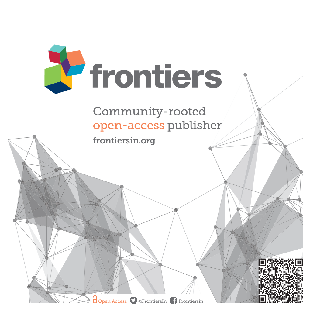 Community-Rooted Open-Access Publisher Frontiersin.Org