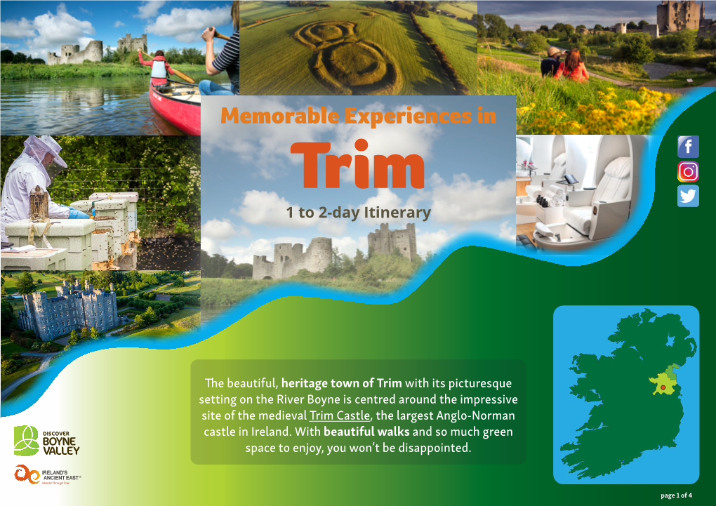 Memorable Experiences in Trim 1 to 2-Day Itinerary