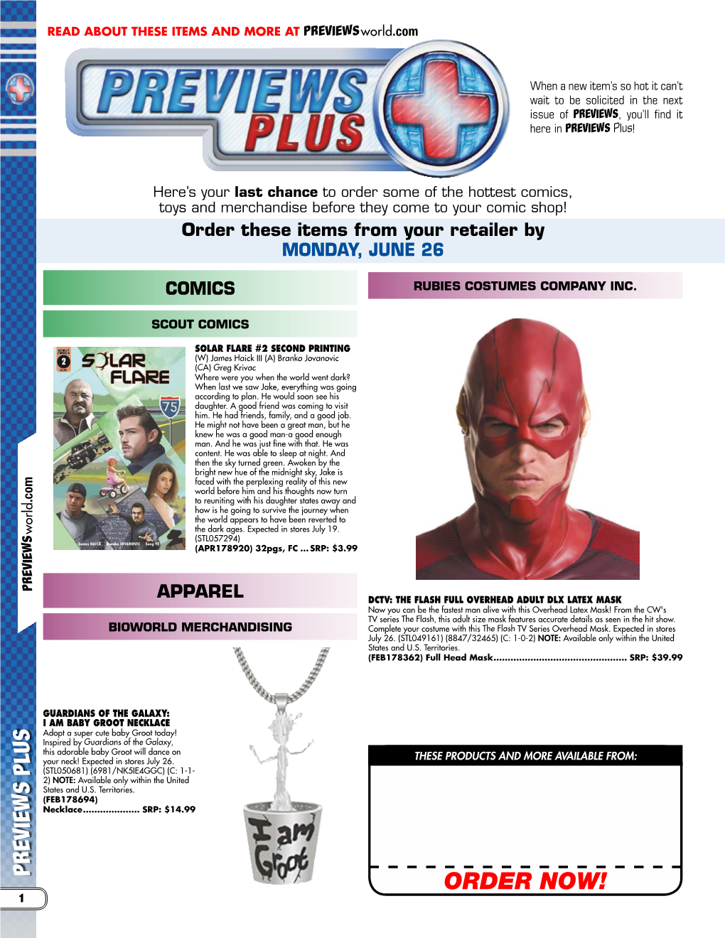 Previews Plus #1289