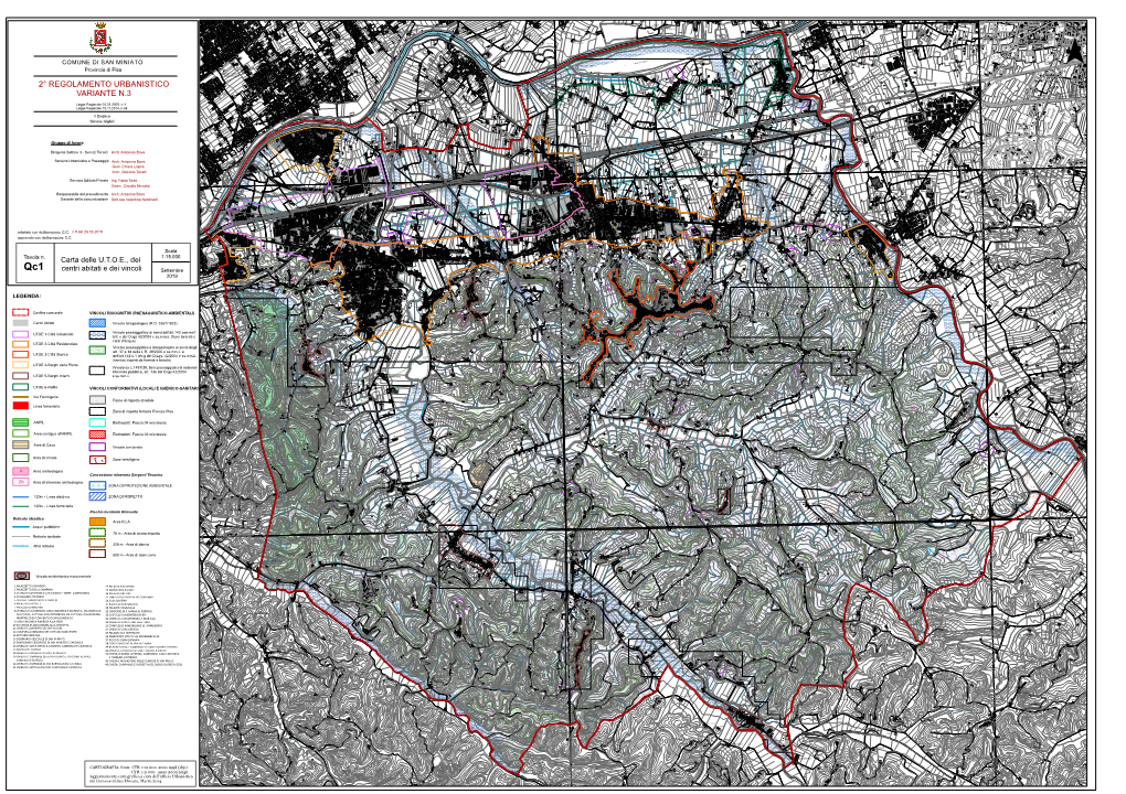 2° Regolamento Urbanistico I E ! ! S Rio De'bas L R San Donato L Io ! E ( D N Illa ! ! V