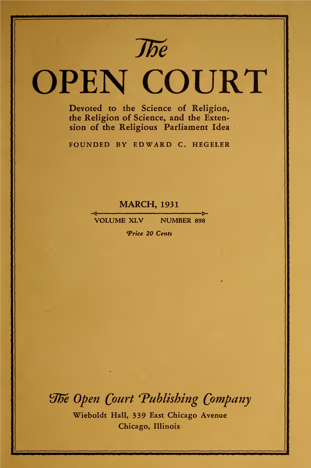 The Open Court