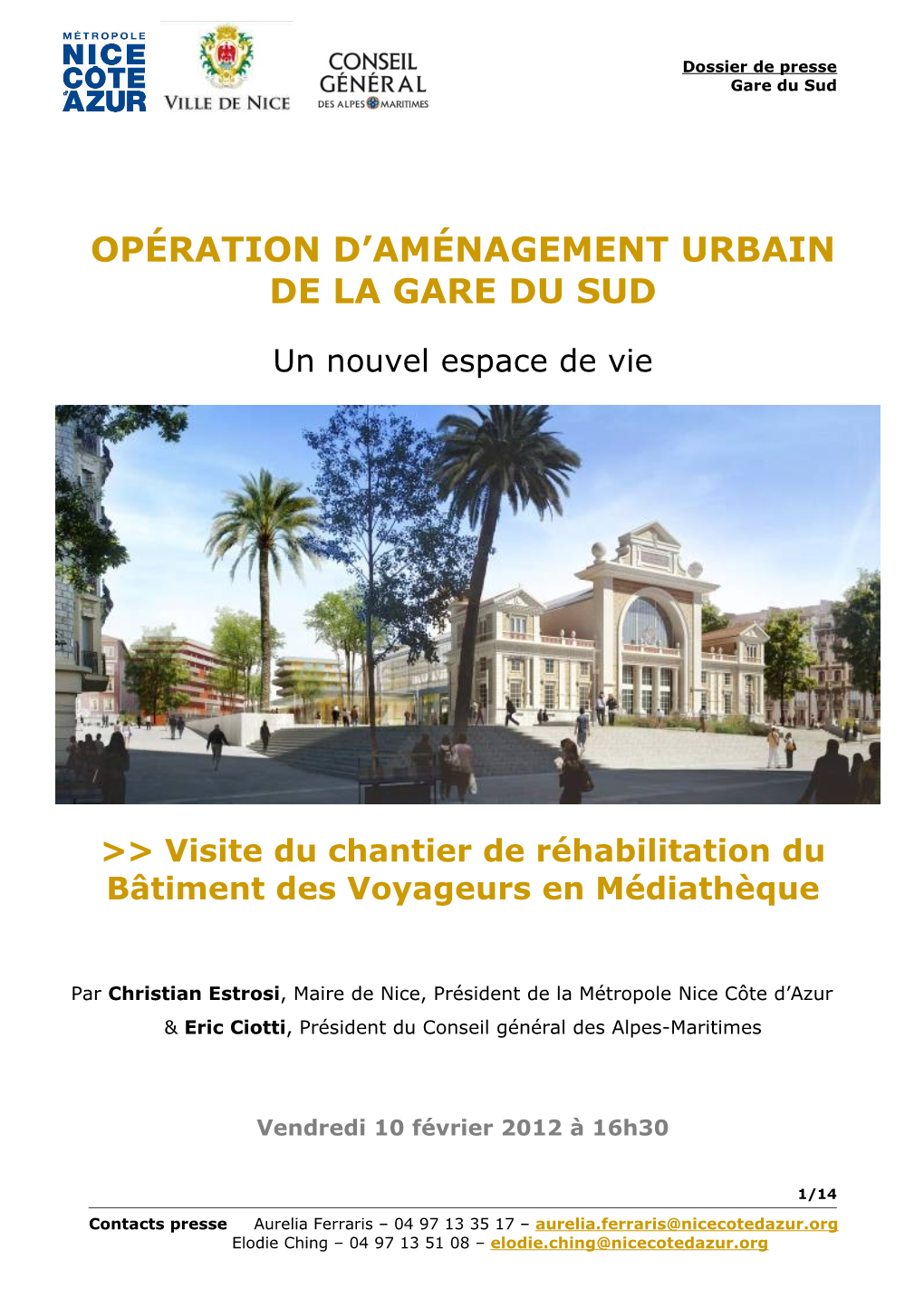 Opération D'aménagement Urbain De La Gare Du