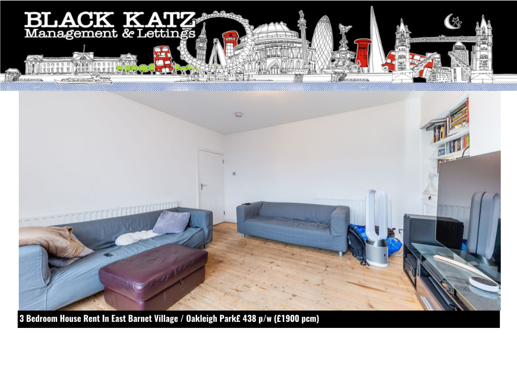 3 Bedroom House Rent in East Barnet Village