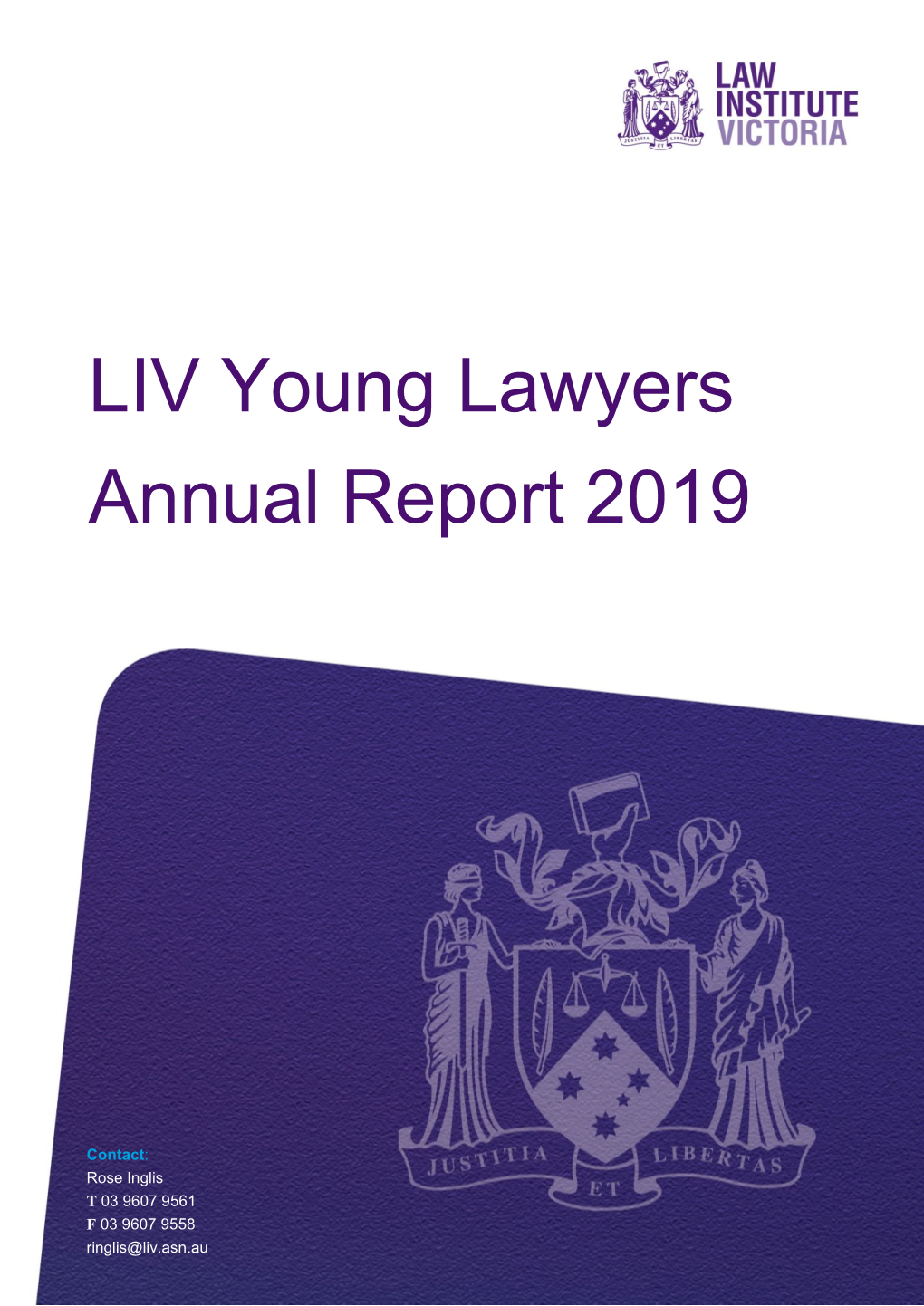 LIV Young Lawyers Annual Report 2019